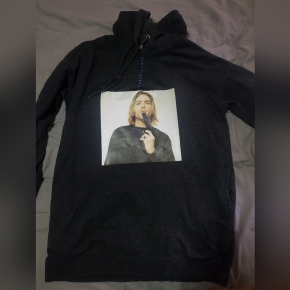 unique Kurt Cobain Hoodie - Picture 3 of 4